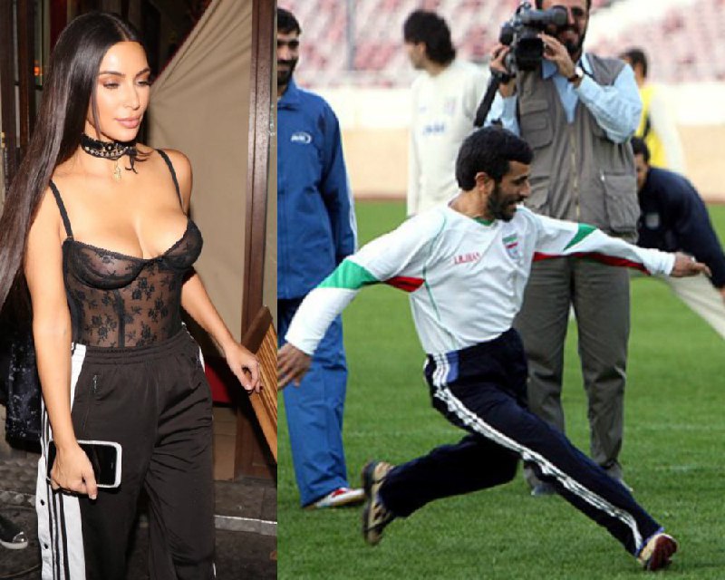 هی میگم این #شلوار کیم #کارداشیان چقدر آشناست!bozmajjje