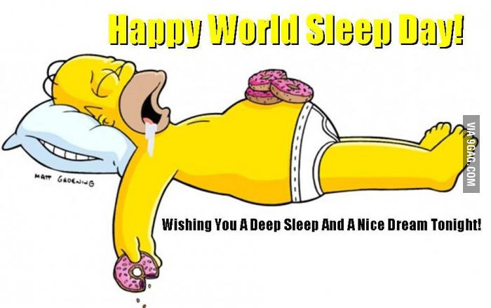 امروز #روزجهانی #خواب است. 