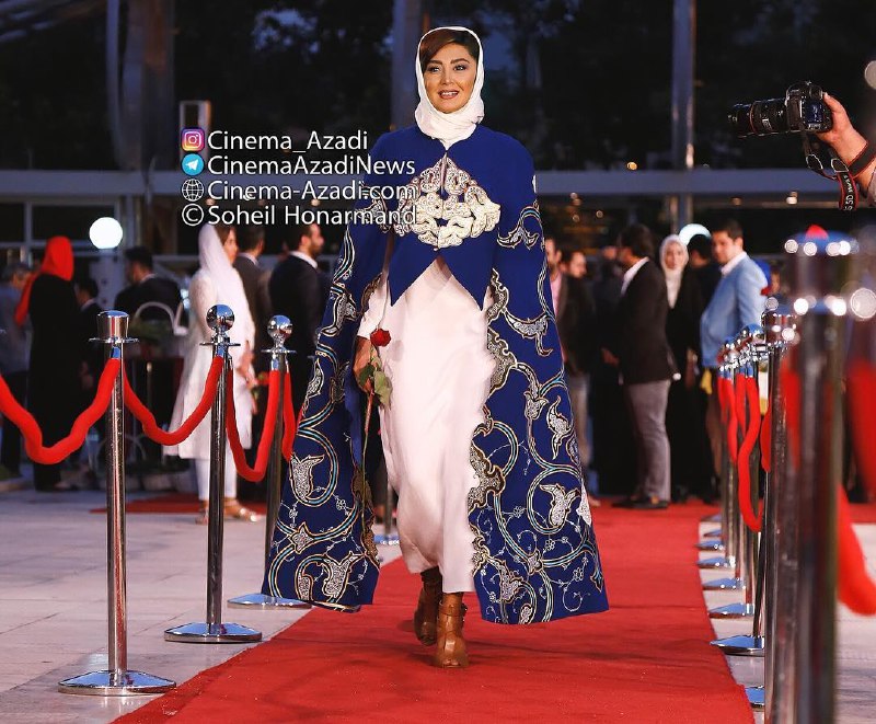 لباس جالب #مریم_معصومی در #جشن_حافظmas_ser43