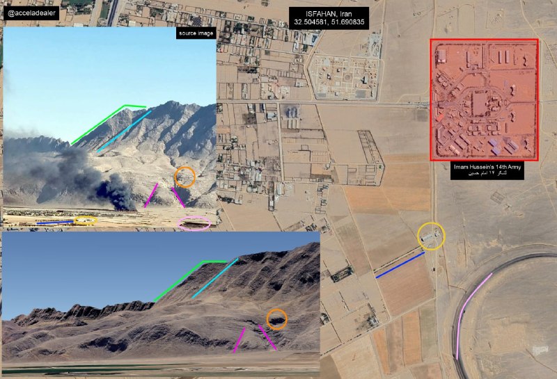 #اصفهانپیام‌های دریافتی از ساعت ۱۳ و تصاویر دریافتی از ساعت ۱۴ تا ۱۶ حاکی از حملات به نقاطی در جنوب اصفهان است.یکشنبه ۱۶ فروردینVahidآپدیت
