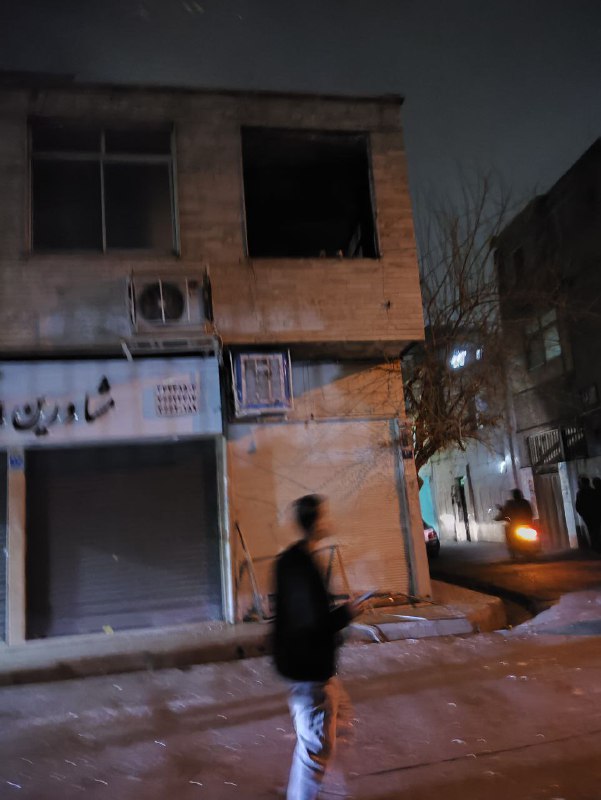 تصاویر دریافتی از آثار حمله ۲۲