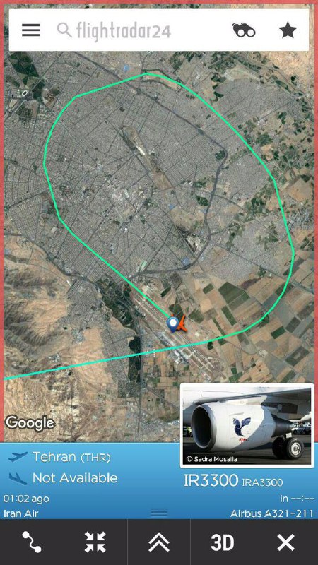 اولش شوخی به نظر می‌اومد، اما واقعا #هواپیما رو بردند برای #طوافvia h_m4571