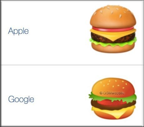 عده‌ای از کاربران شبکه‌های اجتماعی به #گوگل معترض شده‌اند که چرا #پنیر #همبرگر در #ایموجی برگر زیر گوشت است نه بالا؟! GSMwebsite