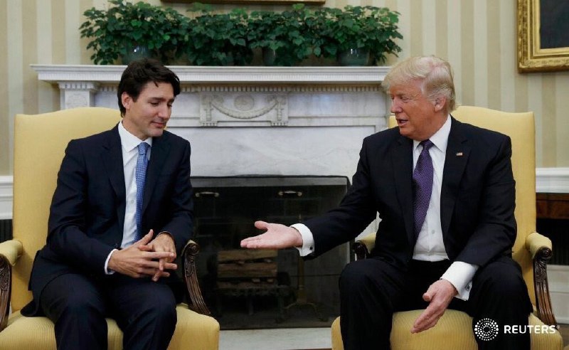 این عکس ازدیدار #ترودو و #ترامپ با کامنت‌های گاه بامزه داره دست به دست می‌شه و #trudeau با بیش از ۲۴۶هزار توییت یکی از ۱۰ترند اول توییتر جهانیه.SOmatali