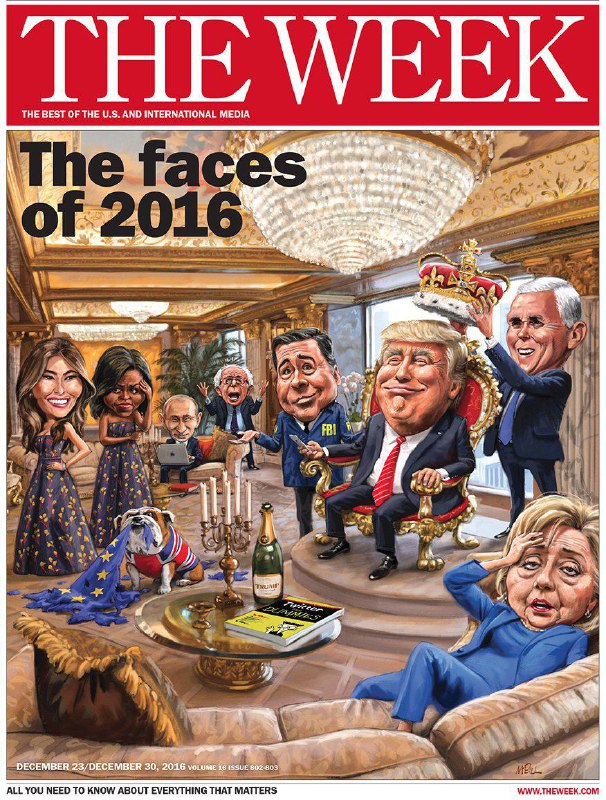 #چهره های #سال۲۰۱۶ ازنگاه مجله ویک