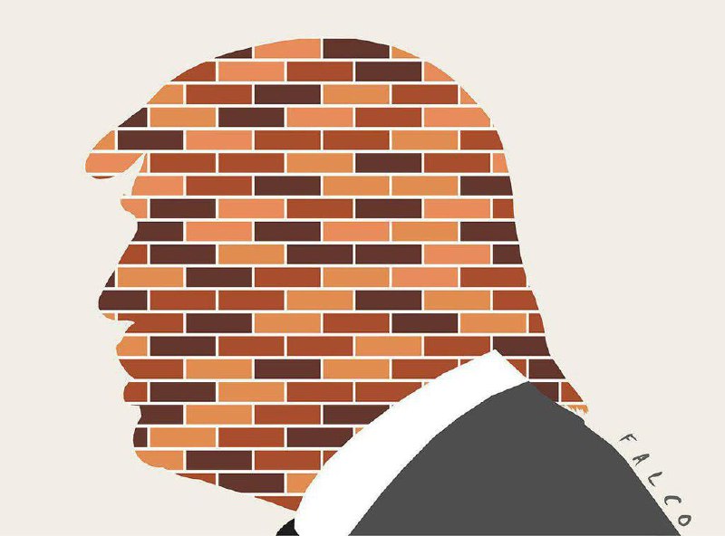 طرحی از کارلوس آلخاندرو فالکو - کوبا#ترامپ #آمریکا #مکزیکfashkhamiyaghma