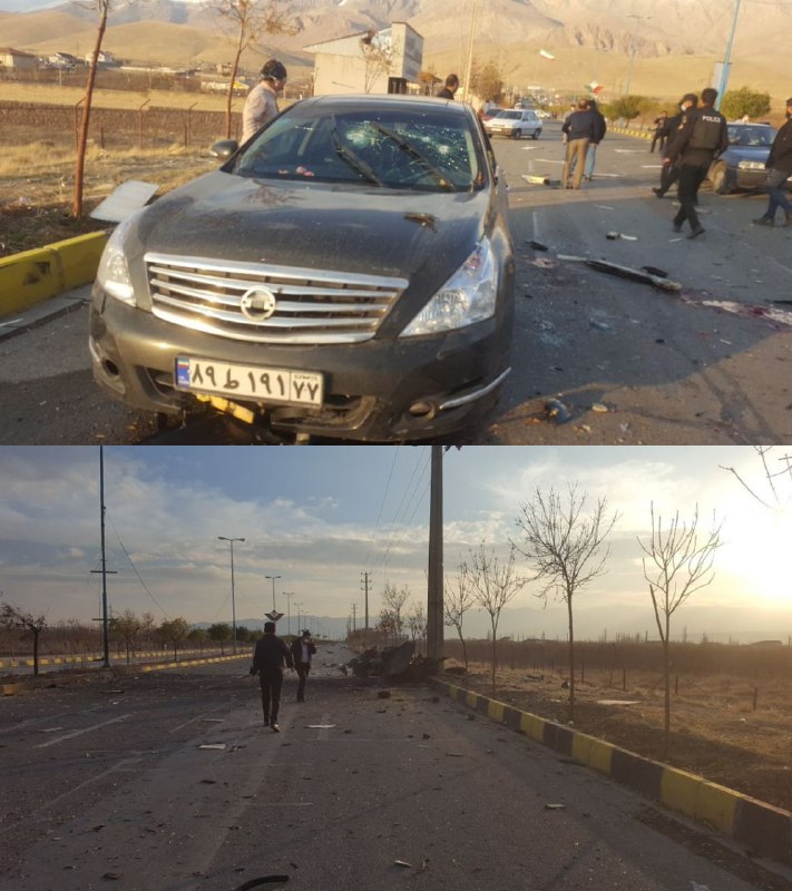 ⚠️تصاویر دیگری که درباره ترور محسن #فخری‌زاده منتشر شده.📡 @VahidOnline⚠️تصاویر دیگری که درباره ترور محسن #فخری‌زاده منتشر شده.📡 @VahidOnline