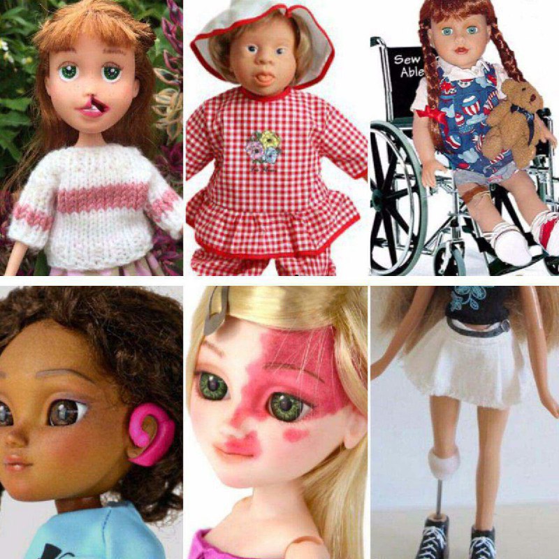 یک شرکت انگلیسی عروسک های دارای معلولیت تولید میکند برای روحیه دادن به بچه های #معلول Tasnimnews_Fa