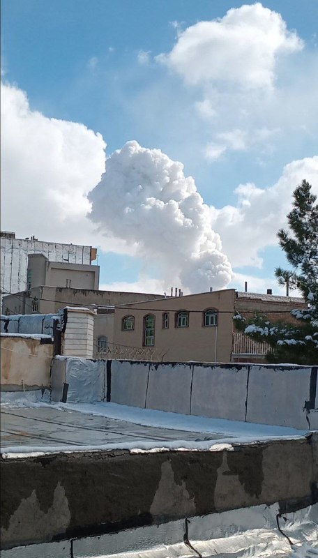 #تبریزویدیوی دریافتی از انفجار با شرح