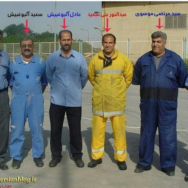 این‌ها #آتش‌نشان هایی بودند که در خاموش کردن پتروشیمی #بندرامام کشته شدند. نه کسی براشون شمع روشن کرد نه یادی ازشون شد و نه شهید حساب شدن#اینجاخوزستانهt_megalion