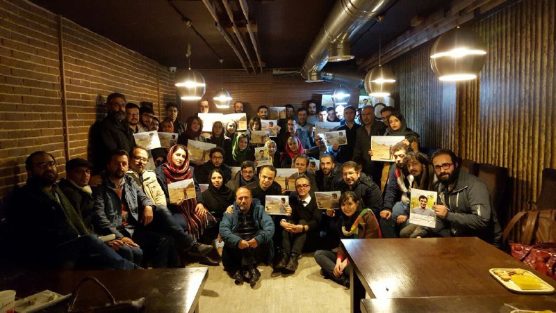 هشتمین تولد سید #ضیانبوی دانشجوی دربند دانشگاه نوشیروانی بابل۲۹ آذر ۹۵  #ضیا_زندان_زندگی #freeziaMike_Hastam