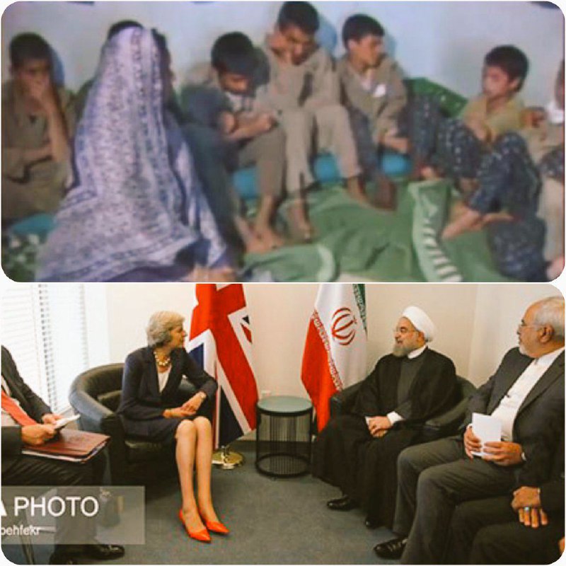 دبیر گروه بهداشت و درمان #خبرگزاری_فارسAlireza_Vahabza t.co/6rQ4YrrnaH'نوجوان ۱۳ساله اسیر حیوانات بعثی با خطر شکنجه ومرگ حاضربه صحبت با بی‌حجاب نشدو#روحانی رئیس‌جمهور اسلامی'@VahidOnline#ترزا_می