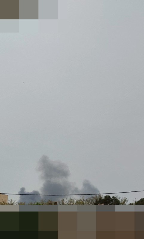 'سمت هوانیروز #اصفهان، حدود ساعت ۱۰