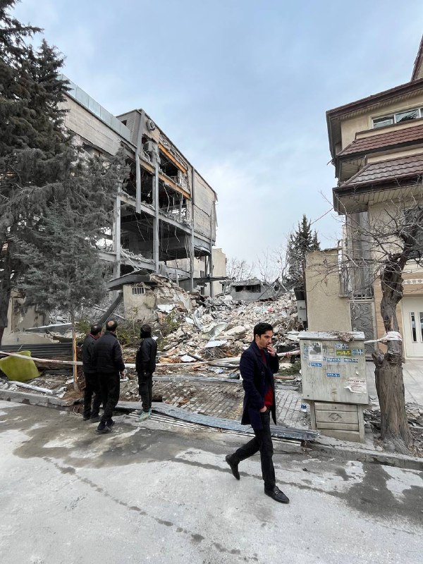 تصاویر دریافتی از 'ویلاهای هدف گرفته شده و/یا تخریب شده در حمله ۳۰ دقیقه بامداد به مهرشهر #کرج