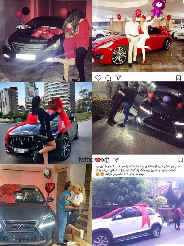 توییت‌هایی شده که چرا در عکس با #خودرو ی #هدیه گرفته‌شده پاشون رو مثل #فلامینگو خم می‌کنند؟10minbefor