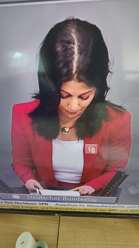 'استیکر #عمامه‌پرانی روی کت نماینده مجلس آلمان'maarr_tiin, Krashtab📡 @VahidOnline'استیکر #عمامه‌پرانی روی کت نماینده مجلس آلمان'maarr_tiin, Krashtab📡 @VahidOnline