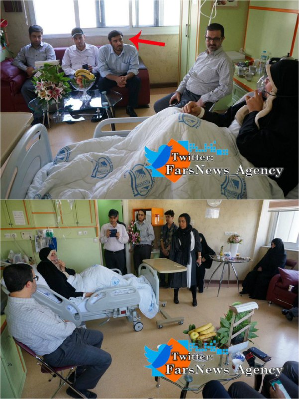 Mojtaba_Fathi t.co/n0CM1fVeREالتماس خواهر #چرخنده برای #عیادت ازش منجربه عیادت #حامدطالبی (منتشرکننده تصاویر #مینوخالقی) و دوستاش شد@VahidOnlineدرباره با #چادر بودن توی تخت