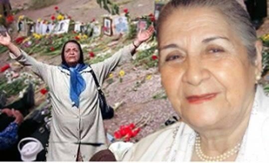 #فروغ_تاجبخش (#مادر_لطفی) از #مادران_خاوران درگذشت.