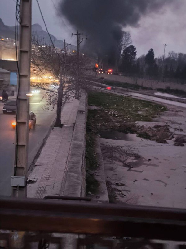 ویدیوی اول در شبکه‌های اجتماعی با شرح #خرم‌آباد پخش شده.شهروندی بدون ارسال تصویر نوشته