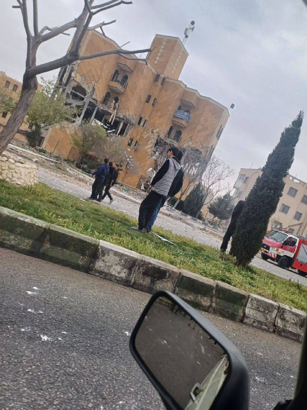 'پایگاه مقاومت بسیج #سمنان در بلوارامیرکبیر حدود ساعت ۱۲