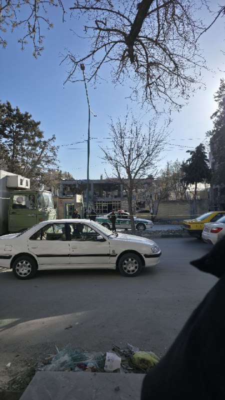 #کرمانشاه تصاویر دریافتی از ساختمانی تخریب شده و ساختمان‌هایی خسارت دیده.ویدیوی دریافتی با شرح