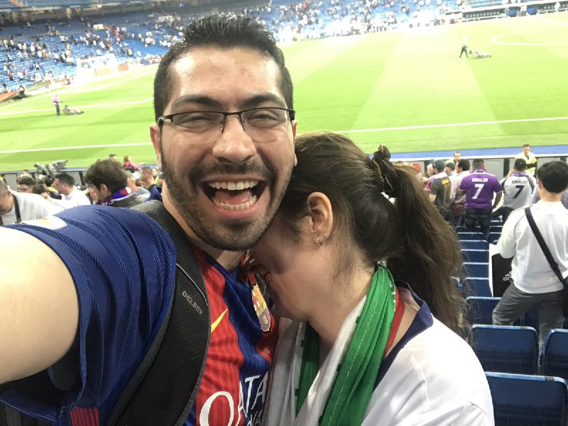 به نظرم یکی از بهترین #الکلاسیکو ها بود، و خوشحالم که از نزدیک بازی رو دیدیم.Reza_Rg