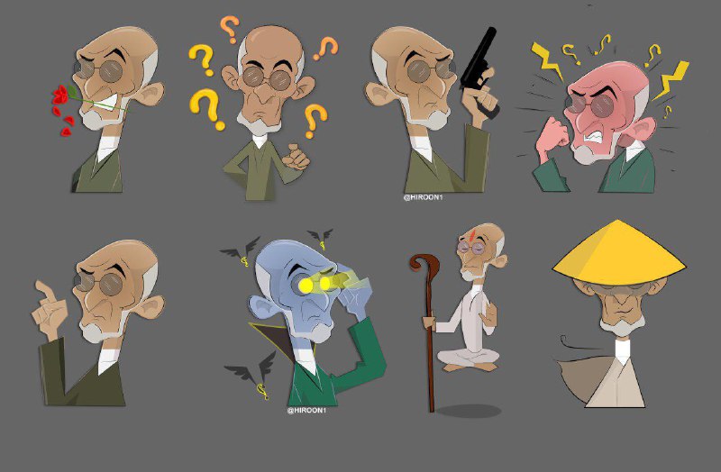 سازنده استیکرهای #روحانی، استیکر‌های #میرسلیم رو هم درست کردهSalmanQasemi