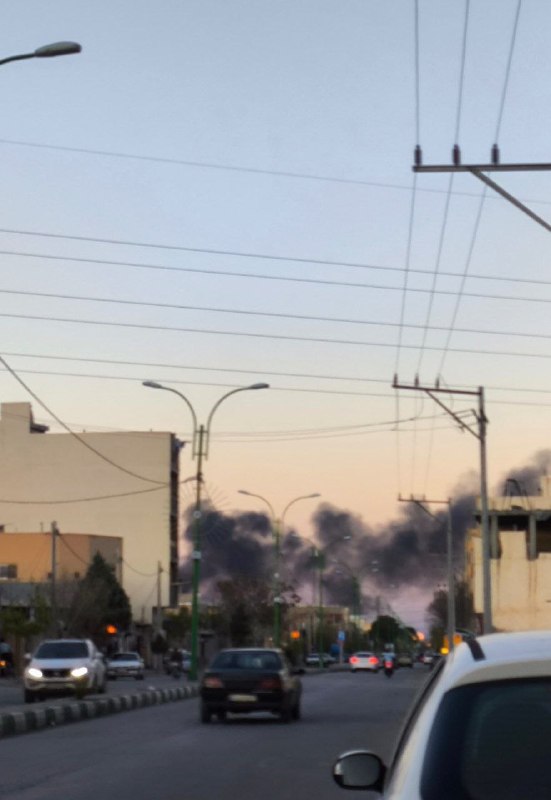 تصاویر دریافتی از دود 'حمله  ۱۸