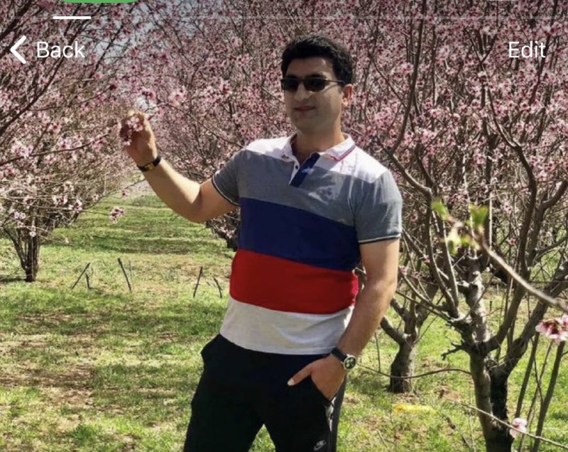 توییت فاطمه حيدرى، خواهر جواد حیدری، کشته شده تظاهرات قزوین(عکس اول)