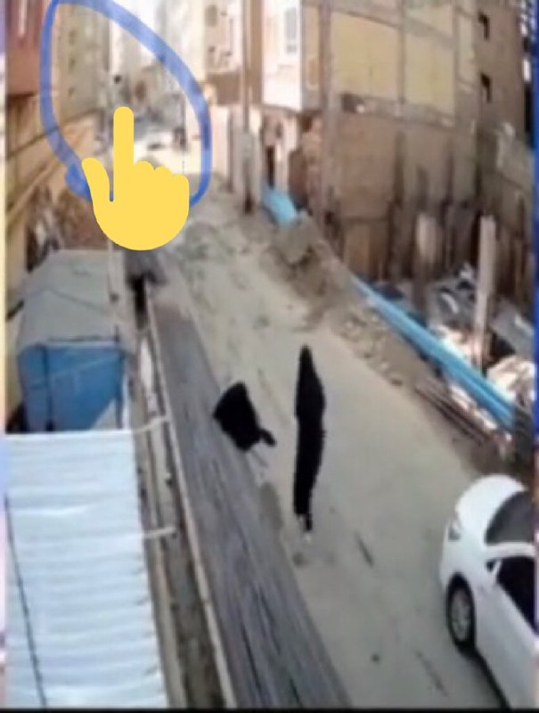 صدا و سیما با انتشار گزارشی ۵ دقیقه‌ای، گوهر عشقی را متهم به دروغگویی کرد. تلویزیون حکومتی ایران یک هفته پس از واقعه تصاویری را پخش کرده که مدعی است مربوط به دوربین‌های مداربسته‌ای هستند که از قبل روی یک کانکس نصب بوده‌اند. در ویدیو شخصی با پوشش چادر از پشت دیده می‌شود