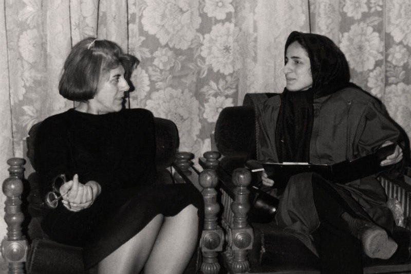 #پروانه_فروهر و #نسرین_ستوده - ۱۳۷۰عکس از