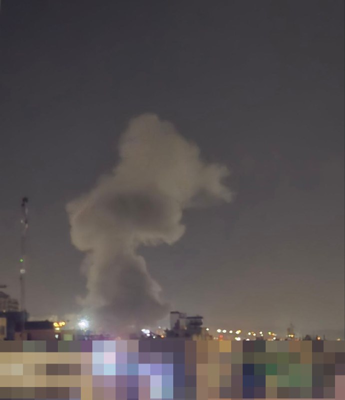 تصاویر دریافتی دیگر از انفجاری در شمال شرق تهران بامداد دوشنبه سه فروردین حدود ساعت ۳