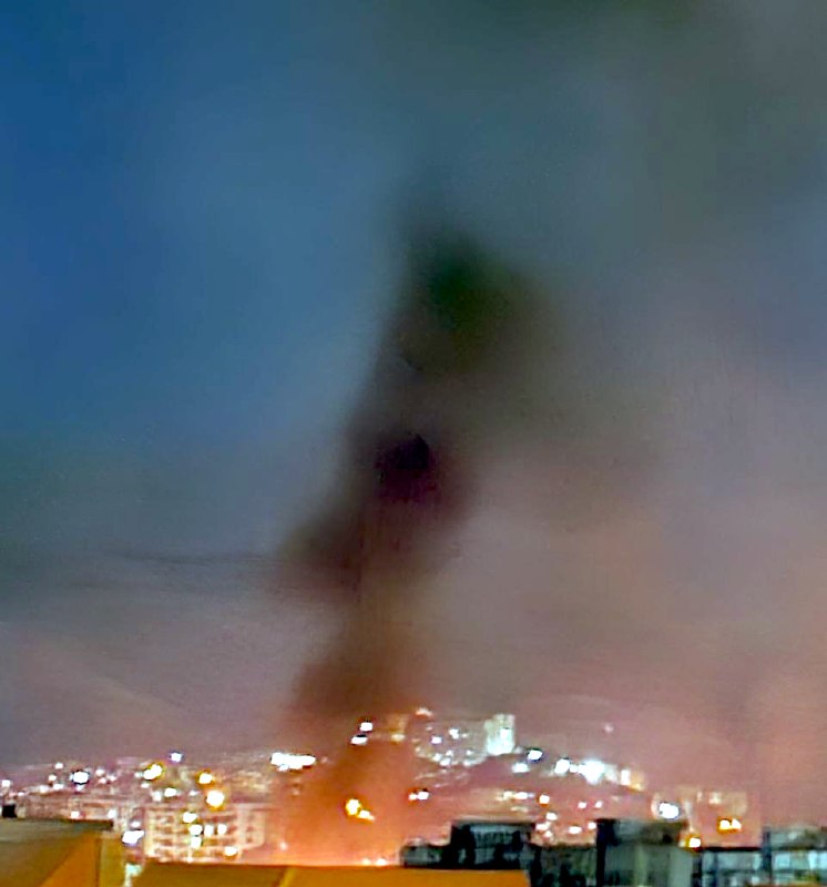 'لحظه یکی از انفجارهای حدود ساعت ۱