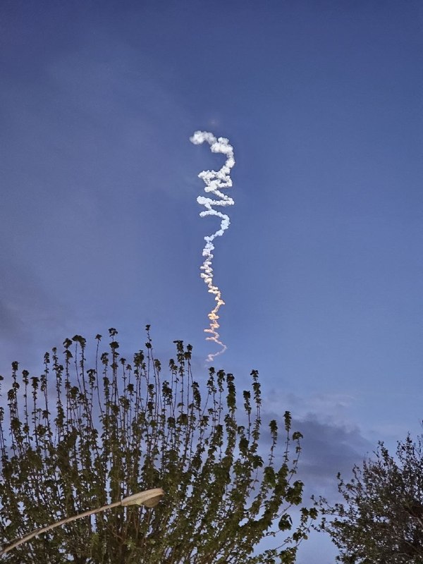 'شلیک موشک از #تهران ۱۸