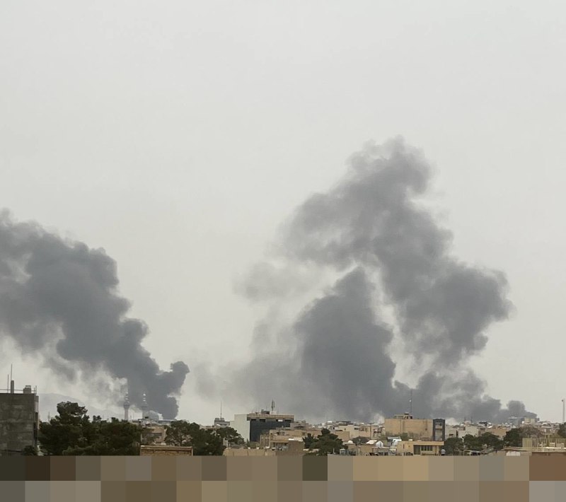 'سمت هوانیروز #اصفهان، حدود ساعت ۱۰