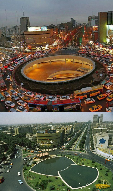 عکس #میدان_ولیعصر نیمه‌کاره بارها توییت شده.بیشتر واکنش‌ منفی.با نیم‌قرن پیش هم مقایسه شدهt.co/7ISbOOZk9et.co/a7KUZFVby0t.co/NLwZ1lveUUt.co/kPT4sh75uYکپشن'#وقتی میگه #باراولمه'هم بود@VahidOnline