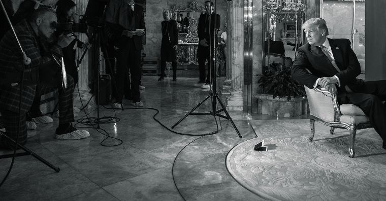 پشت صحنه عکسی که از #ترامپ گرفته بودند برای #شخصیت_سال ۲۰۱۶ #تایمnoroozpour