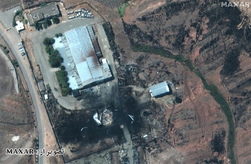 گفته بودند #انفجار_تهران در #پارچین اتفاق افتاده ولی در #خجیر بود