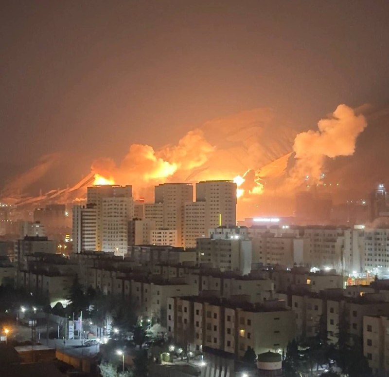 'انفجارهای #غرب تهران، دوشنبه ۱۱ اسفند