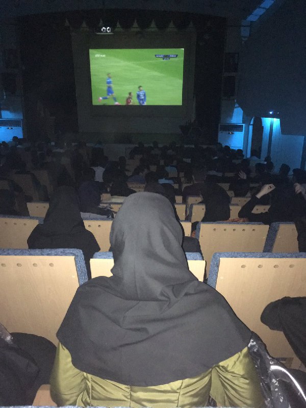 تماشای #دربی در دانشکده برق و کامپیوتر دانشگاه #خواجه_نصیرYaser_Bahrami