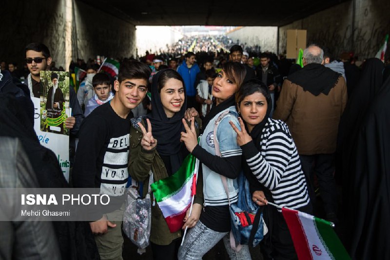 راهپیمایی #۲۲بهمن در تهرانdw_persian