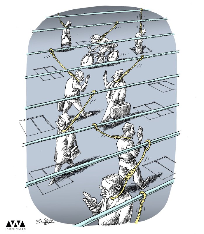 سرزمین اعدامی‌هاکاری از #مانانیستانیiranwireبا این عَدالت اسلامی، هر ایرانی یک اعدامی بالقوه است.pouyasoltan#اعدام📡 @VahidOnline