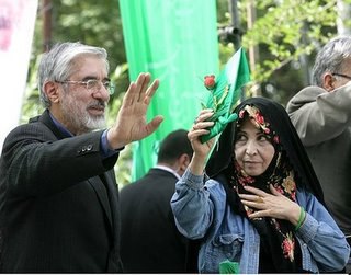 دختران #میرحسین #موسوی و زهرا #رهنورد