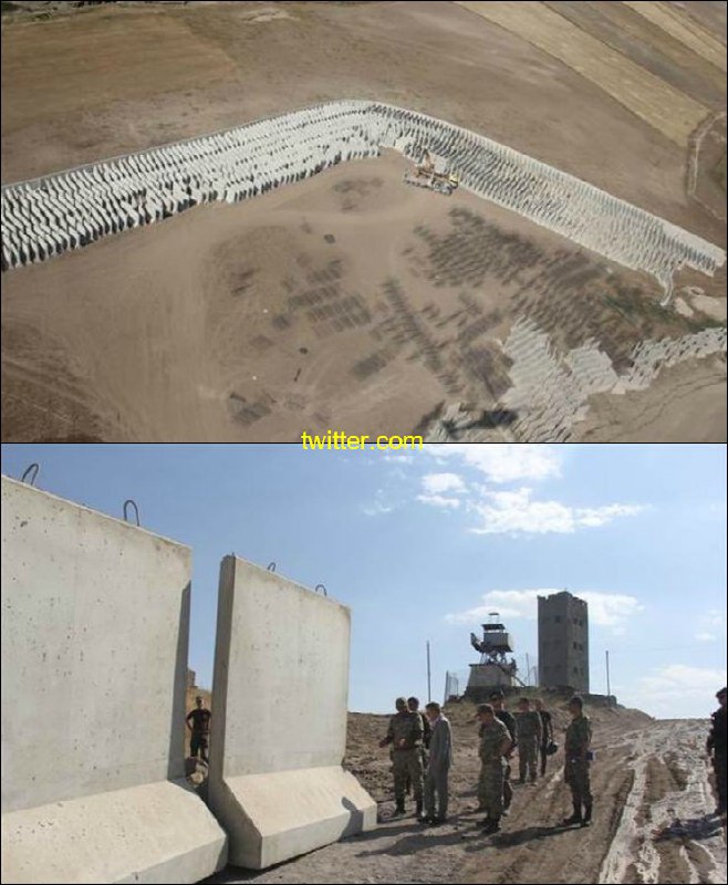 به گزارش رسانه‌های ترکیه، دولت این کشور ساخت #دیوار امنیتی #مرزی با ایران را آغاز کرده است.گویا به ارتفاع ۳ متر.twitter.com/arminoza/status/894957950023983104📡 @VahidOnline