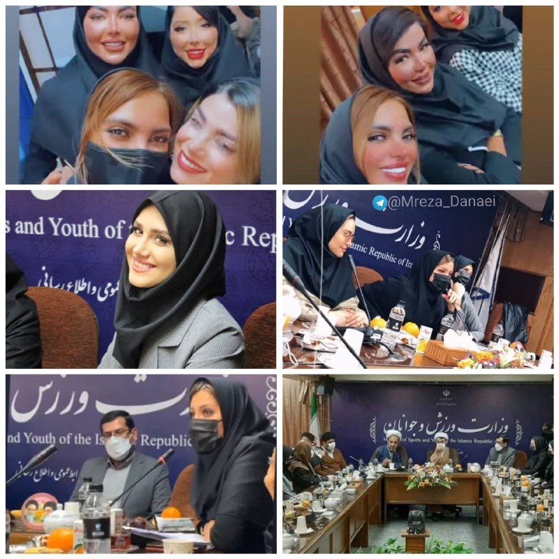 چند وقت پیش وزارت ورزش اینفلوئنسرهای اینستاگرامی را دعوت کرد و امروز از استادیوم لایو دادند تا اوضاع زنان در ایران را عادی نشان دهند. منتظر پروژه‌های دیگر آنها باشید! /عاقبت شاخ کردن احمق‌ها!#فوتبال #جام_جهانی #ایران #عراقshokrani_maryamامروز این شاخ های اینستاگرامی از داخل استادیوم لایو گذاشتن. که مثلا خانم‌ها همه اون مدلی اومدند ورزشگاه!حالا حکمت دعوتشون در وزارت ورزش را فهمیدید؟ Ali64571660📡 @VahidOnlineچند وقت پیش وزارت ورزش اینفلوئنسرهای اینستاگرامی را دعوت کرد و امروز از استادیوم لایو دادند تا اوضاع زنان در ایران را عادی نشان دهند. منتظر پروژه‌های دیگر آنها باشید! /عاقبت شاخ کردن احمق‌ها!#فوتبال #جام_جهانی #ایران #عراقshokrani_maryamامروز این شاخ های اینستاگرامی از داخل استادیوم لایو گذاشتن. که مثلا خانم‌ها همه اون مدلی اومدند ورزشگاه!حالا حکمت دعوتشون در وزارت ورزش را فهمیدید؟ Ali64571660📡 @VahidOnline