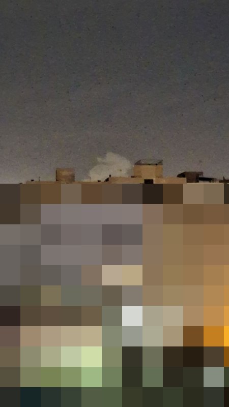 تصاویر دریافتی دیگر از انفجاری در شمال شرق تهران بامداد دوشنبه سه فروردین حدود ساعت ۳