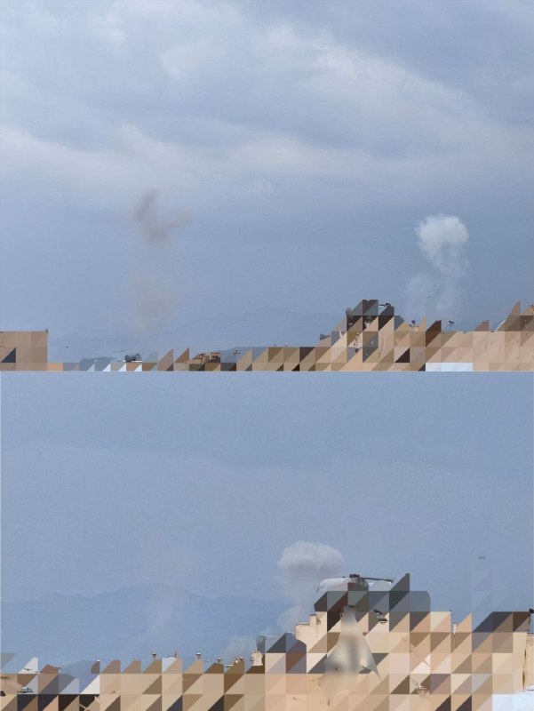 تصاویر دریافتی از حمله 'حدود ساعت ۱۵