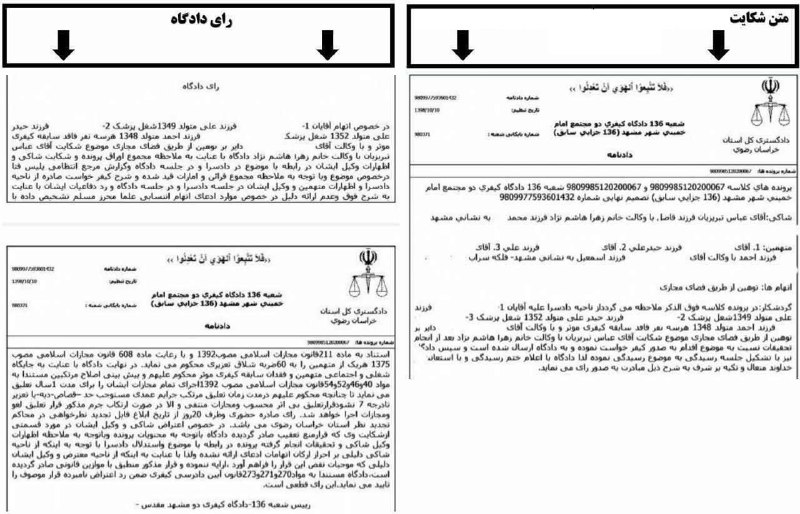 پارسال در مشهد گروه تلگرامی تشکیل داده بویم برای تنویر افکار عمومی و معرفی کلاهبرداران #طب_اسلامی به ویژه #تبریزیان. حالا سه تن از فعالان صنفی جامعه پزشکی هرکدام به ۶۰ ضربه #شلاق به دلیل استفاده از واژه 