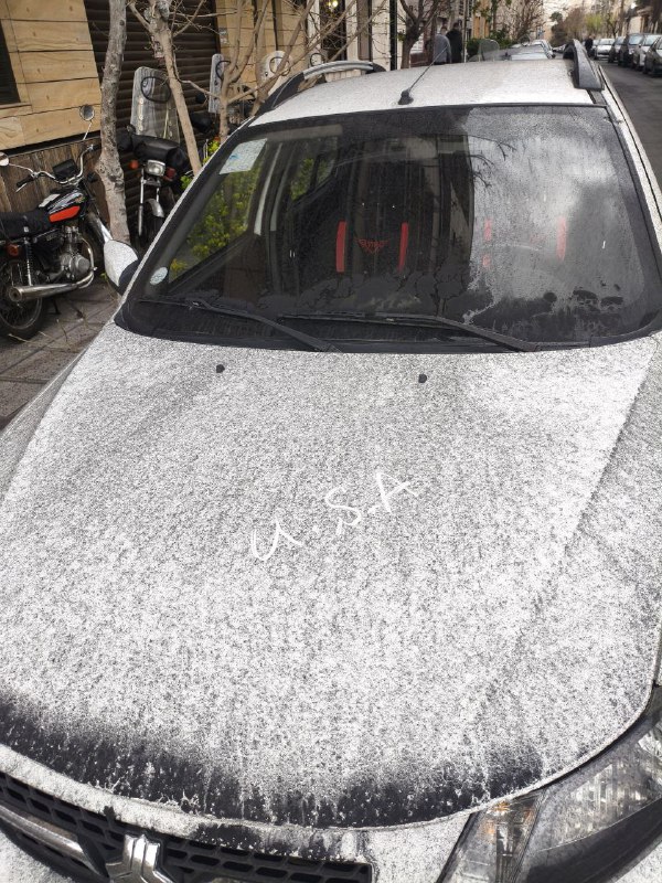 آثار باران دودآلود پس از آتش‌سوزی حملات دیشب به انبارهای سوخت در #تهرانتصاویر دریافتی از شهروندان،‌ یکشنبه ۱۷ اسفندVahid📡 @VahidOnlineآثار باران دودآلود پس از آتش‌سوزی حملات دیشب به انبارهای سوخت در #تهرانتصاویر دریافتی از شهروندان،‌ یکشنبه ۱۷ اسفندVahid📡 @VahidOnline