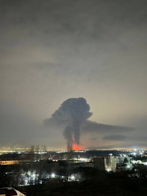 'شهرک صنعتی استقلال در غرب #تهران حدود ساعت ۳